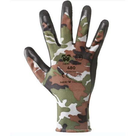 Gloves Neri 355133 XL-10 Polyester