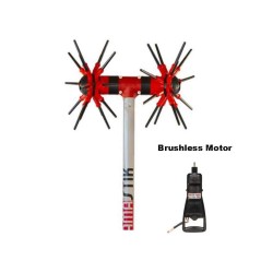 Yamastik Diablo Brushless Νιφάδα 4X4 Ελαιοραβδιστικό Σταθερό Κοντάρι  Αλουμινίου 2.5m Με Μεταλλικά Γρανάζια 20-25V