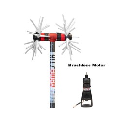 Yamastik Brushless Nifada X14 Oil Dipstick Sea Urchin with Fixed Carbon Pole 2.3m 12-15V For Battery