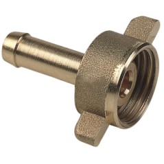 Straight Hose Holder With Swivel D 8mm