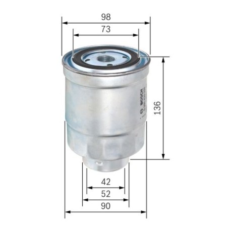 Bosch 0 986 450 508 Φίλτρο Καυσίμου