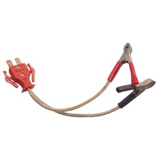 Yamastik Battery Adapter with 2 Alligator Clips to Male Socket