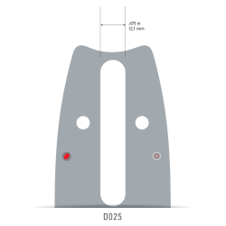 Oregon Advance Cut 16'' Λάμα 3/8'' 1,6mm 60 Οδηγών 163SFHD025