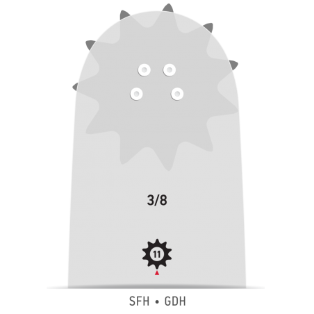 Oregon AdvanceCut 18'' Λάμα 3/8'' 1,5mm 68 Οδηγών 188SFHD024