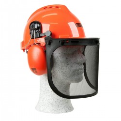 Oregon Safety Helmet with Earmuffs