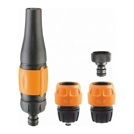 Σετ G.F. 8000.5427 Ρυθμιζόμενο Ακροφύσιο-2 Ταχυσύνδεσμοι-1 Ρακόρ