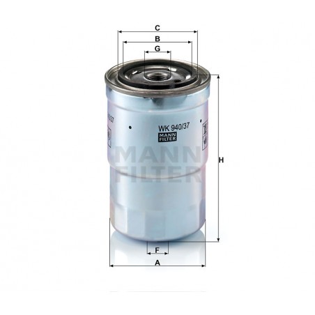 Mann Filter WK 940/37 x