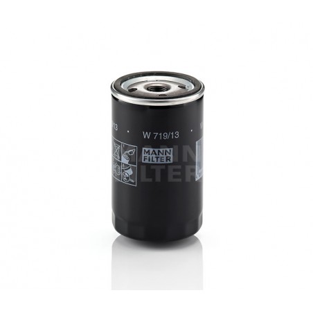 Mann Filter W719/13 Φίλτρο Λαδιού Με Δύο Βαλβίδες Φραγής Επιστροφής