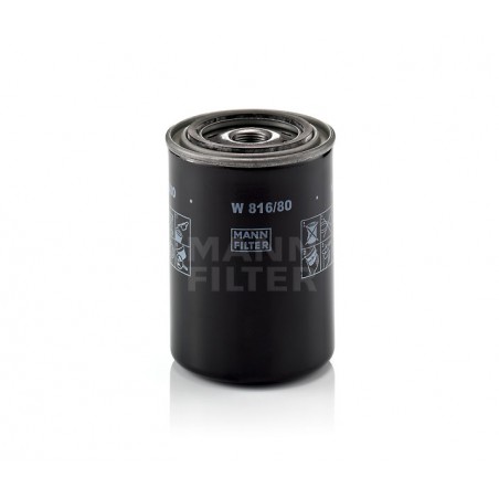 Mann Filter W 816/80 Φίλτρο Λαδιού Με Βαλβίδα Φραγής Επιστροφής