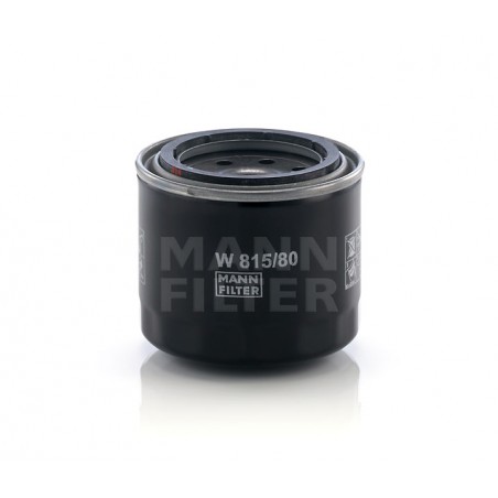 Mann Filter W 815/80 Oil Filter With Return Shut Off Valve
