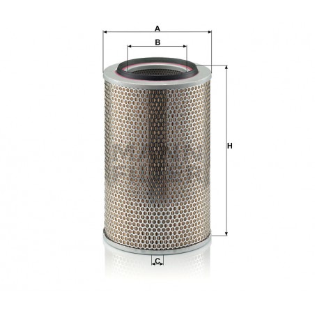 Mann Filter C 24 508 Air Filter
