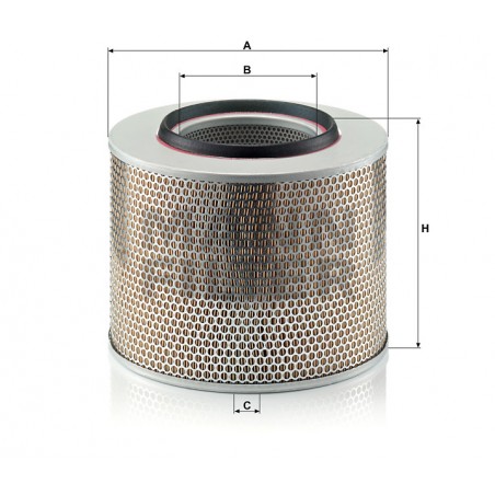 Mann Filter C 33 1015 Air Filter