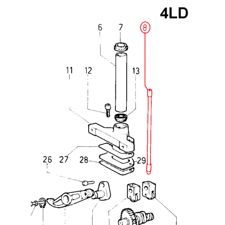 Push Rod ED-0014100110-S