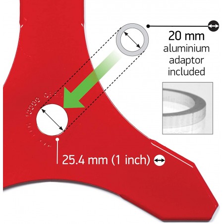 OREGON ONE FOR ALL 300MM X 4.0MM BRUSH CUTTER DISC