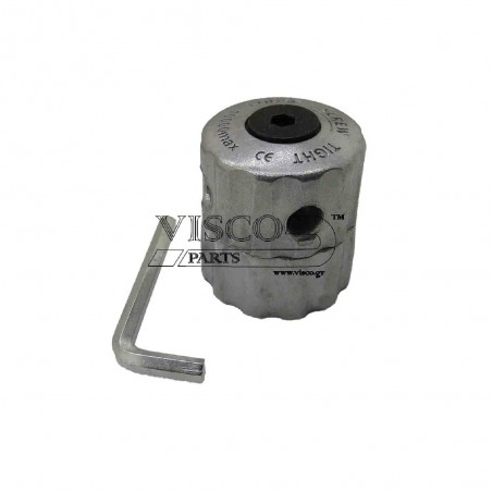 Head Brushcutter VISCO Κef 48 Aluminium 4 Output