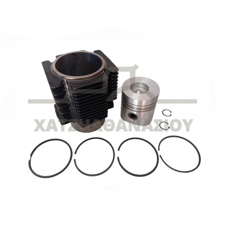 Σετ Κύλινδρος Πιστόνι Κινητήρα ED-0048980040-S FIN0702KIT Lombardini LDA100-4LD705