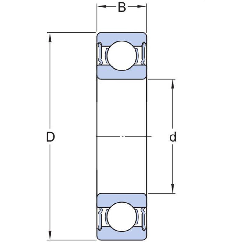 Ρουλεμάν Koyo 6002-2RS CM 15x32x9