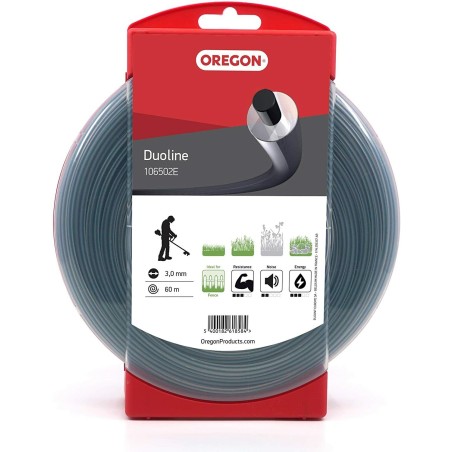 Oregon Duoline Trimmer Line 3.0mm 60m 106502E