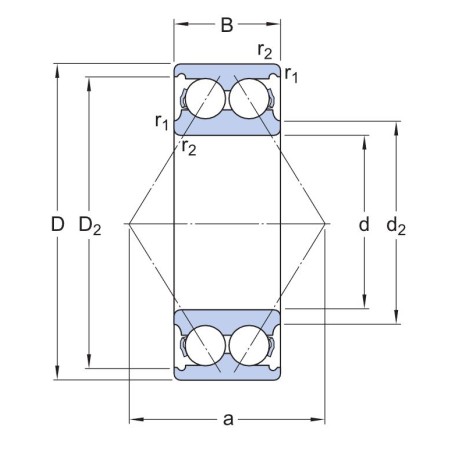 Bearing Rollway 3206 30x62x23.8