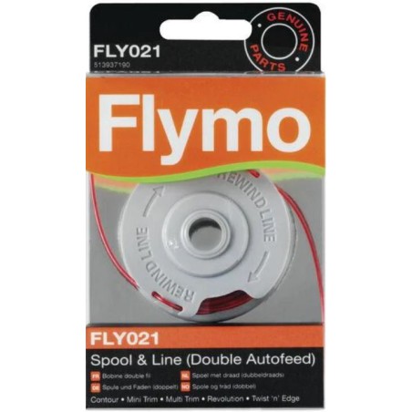 Spool & Line Double Autofeed  Flymo FLY021 5m x 1.5mm