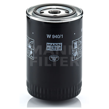 Mann Filter W940/1 Φίλτρο Λαδιού Με Βαλβίδα Φραγής Επιστροφής