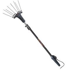 Zanon Albatros AL-300/A 12V Ελαιοραβδιστικό Μπαταρίας Χτένα με Επεκτάσιμο Κοντάρι 3.4m Ισχύος 500W και Βάρους 2.3kg