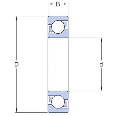Ρουλεμάν Rollway 7210 B 50x90x20
