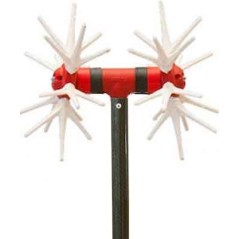 Yamastik Νιφάδα X12 Ελαιοραβδιστικό Σταθερό Κοντάρι Carbon 2.5m Με Μεταλλικά Γρανάζια Τάση 12-18V