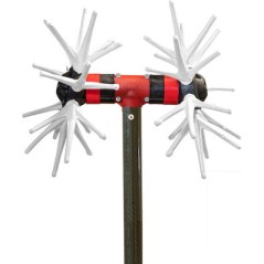 Yamastik Νιφάδα X14 Ελαιοραβδιστικό Σταθερό Κοντάρι Carbon 2.5m Με Μεταλλικά Γρανάζια Τάση 12-18V