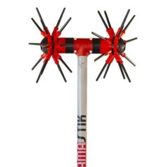 Yamastik Diablo Νιφάδα 4X4 Ελαιοραβδιστικό Σταθερό Κοντάρι Αλουμινίου 2.8m Με Μεταλλικά Γρανάζια Τάση 12-18V