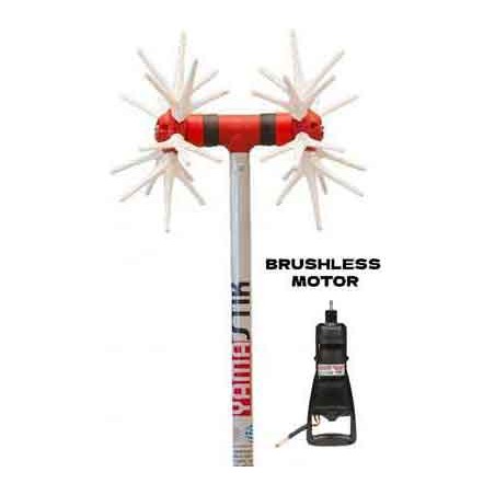 Yamastik Brushless Νιφάδα X12 Ελαιοραβδιστικό Σταθερό Κοντάρι 2.5m Με Μεταλλικά Γρανάζια Τάση 12-15V Μπαταρίας