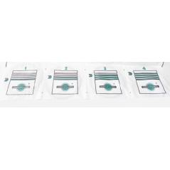 copy of Set 4 Rings 95mm Standard ED-0082100520-S Lombardini 4LD640-LDA672-5LD 675 Original