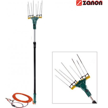 Zanon Falcon AL-300 Comb 500W Battery Oiler with Extendable Pole 3.4m and Weight 2.4kg